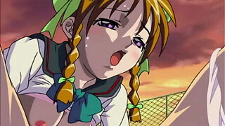 Manga dyke school lassies have sex at school