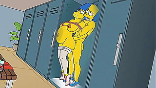 Anal Housewife Marge Groans With Joy In as much as Hawt Cum Fills Her Butt And Squirts In Total Directions / Manga / Uncensored / Cartoons / Hentai