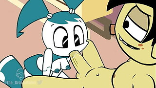 Teenage Robot Anime Episode Jenny x Sheldon
