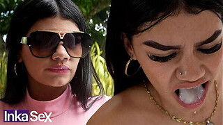 Boy colombiana no le gusta el ball cream y se lo termina tragando con asco
