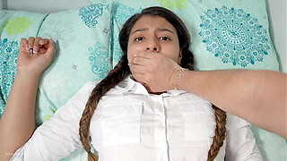 Shh shh don'_t go screaming! - Stepbrother bonks his stepsister when they are singular at home.