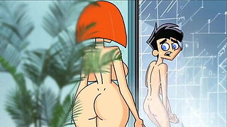 Red Haired Stepmom Sex In The Shower - Uncensored Toon