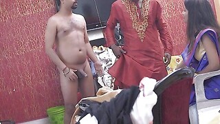 Bete ke shadi dekhne aaya sasurji bahurani ke maa ke sath kia sambhog aur fir Bahurani ko pilaya apna ball cream Overall Episode