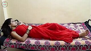 indian bhabhi screwed in red saree