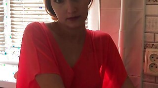 Treason for debt. Russian wife cheats whilst her spouse is at play - porno_tempus