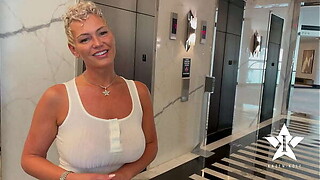 Marvelous Breasty IG Model Bonks A Fan That babe Only Met In The Guesthouse Corridor - Kaden Kole Dad JM