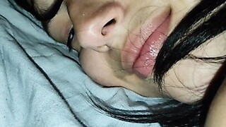 Cum Internal My Young boy Tip-top Friend's Constricted Cunt At Night-time