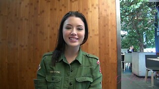 ATKGirlfriends video: Virtual Term with Korean and Russian cutie Daisy Summers